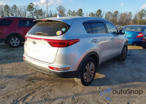 2017 Kia Sportage Lx from USA, damaged, VIN KNDPMCAC7H7039992